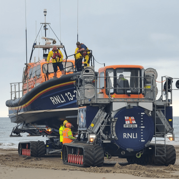 Barmouth lifeboat.